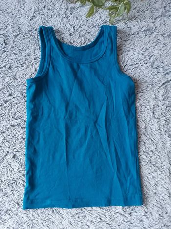 Débardeur bleu 3ans