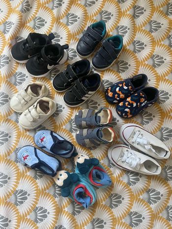 Lot chaussures/chaussons bébé garçon