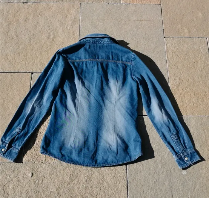 Chemise en jeans Tex 11-12 ans - photo numéro 3