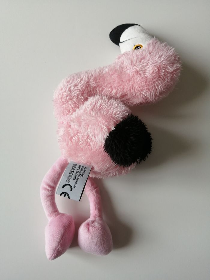 peluche flamant rose - photo numéro 3
