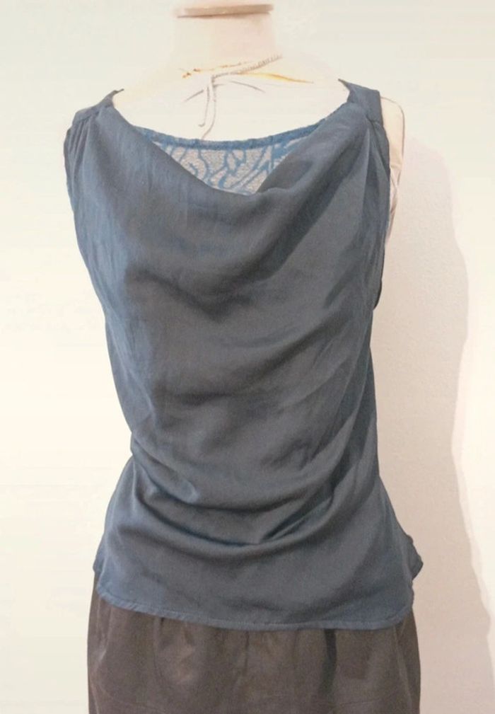 Tunique doublée dentelle