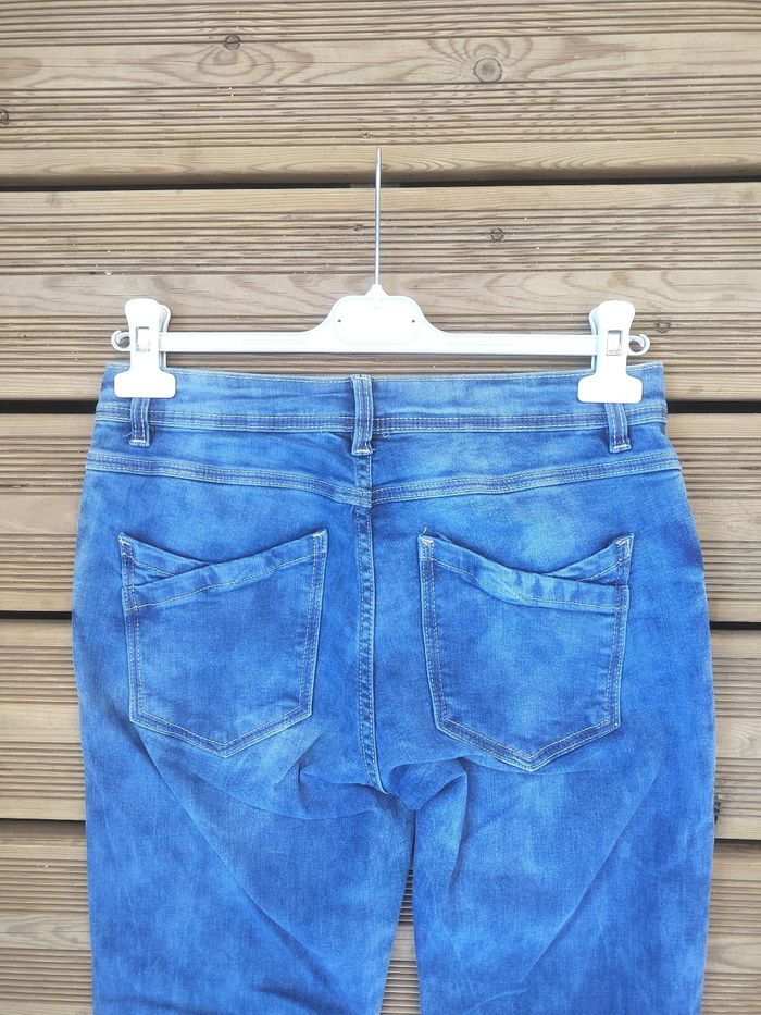 Jean Femme Coupe Droite - Taille 38/M - Très Bon État – Cécilia Fashion - photo numéro 7