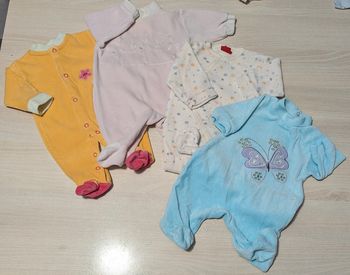 Lot de 4 pyjama fille