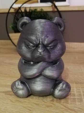 OURS GRINCHEUX 3D