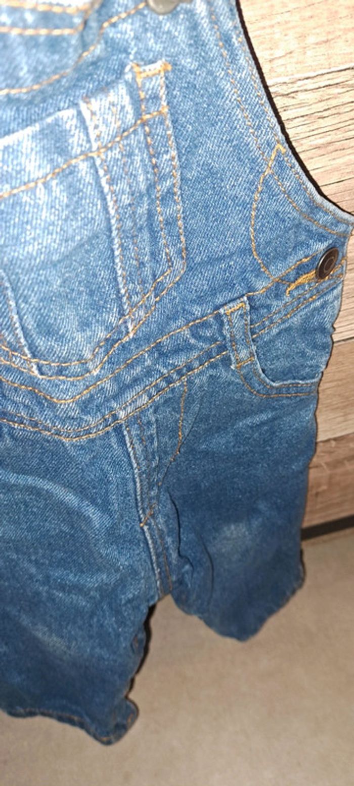 Salopette en jeans Storytelling 6 mois - photo numéro 3