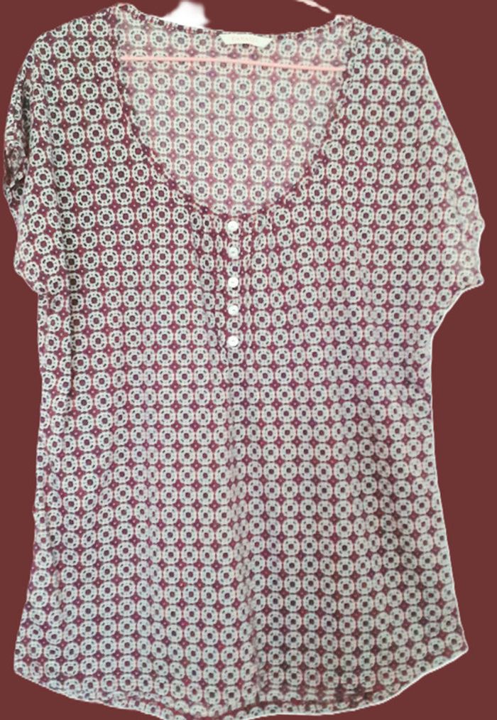 Belle blouse. Très bon état. Taille XL.  Camaïeu - photo numéro 2