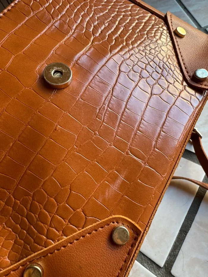 sac à main marron - photo numéro 4
