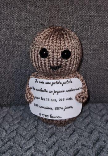 Patate positive spécial anniversaire 18 ans