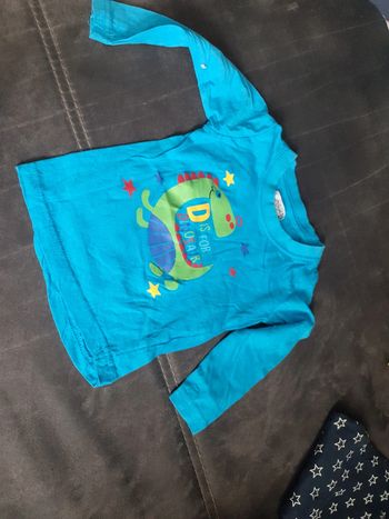 T-shirt manches longues dinosaure