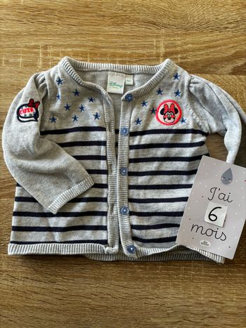 Gilet Minnie super hero DISNEY t.6m