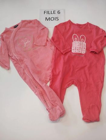 Lot 2 pyjamas