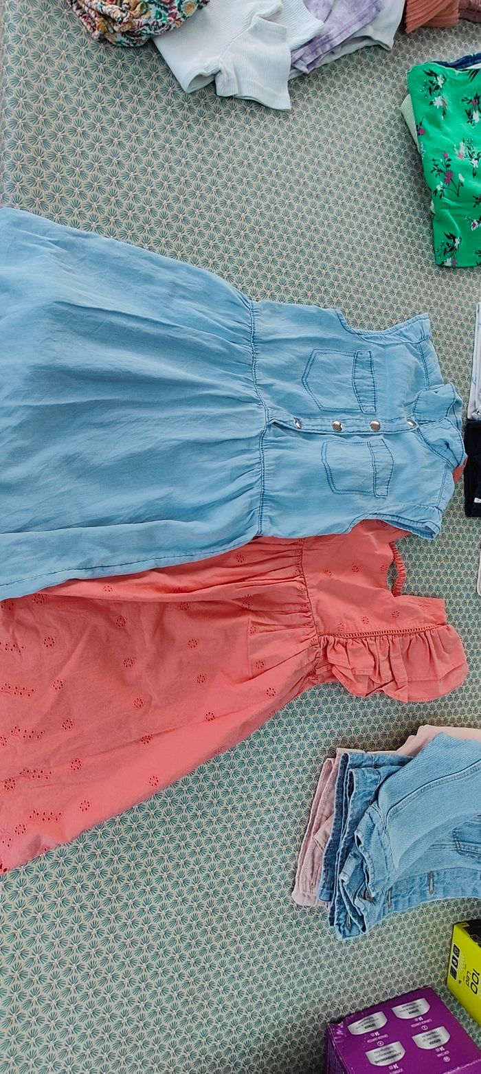 Lot de 2 robes d'été 8 ans