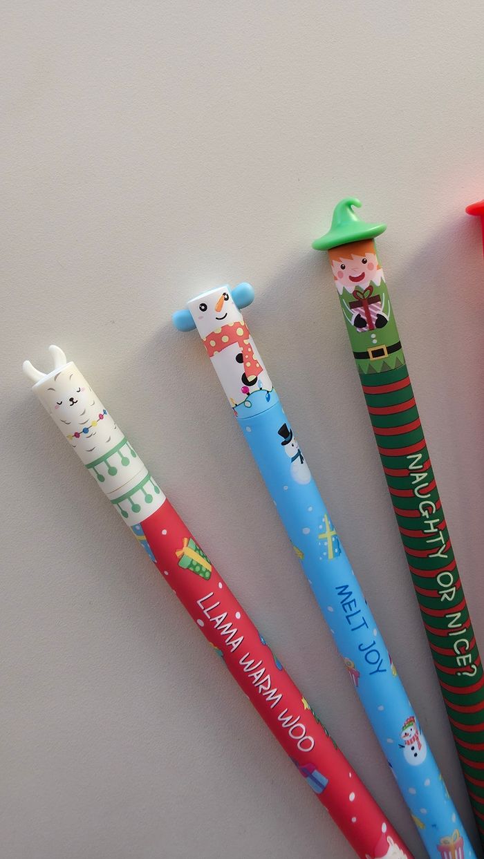 Lot  de  7  Stylos  Noël  🎅 de  la  collection  Edition limitée Noël - photo numéro 2