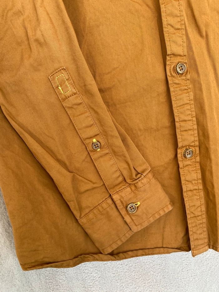 Chemise homme moutarde - photo numéro 7