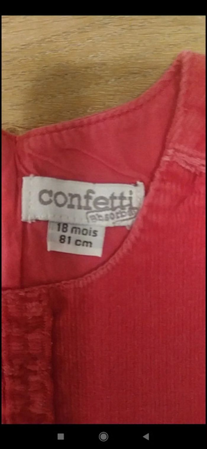 Ensemble confetti 18 mois - photo numéro 3