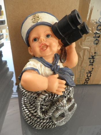 tirelire bébé marin