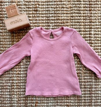 Tee shirt côtelé Primark 6mois / 68cm