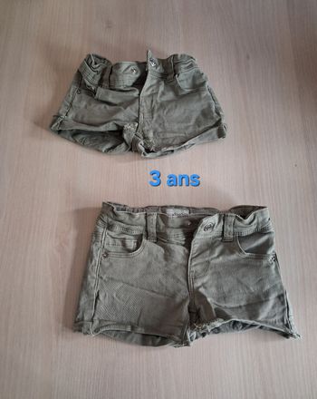 Short en jeans