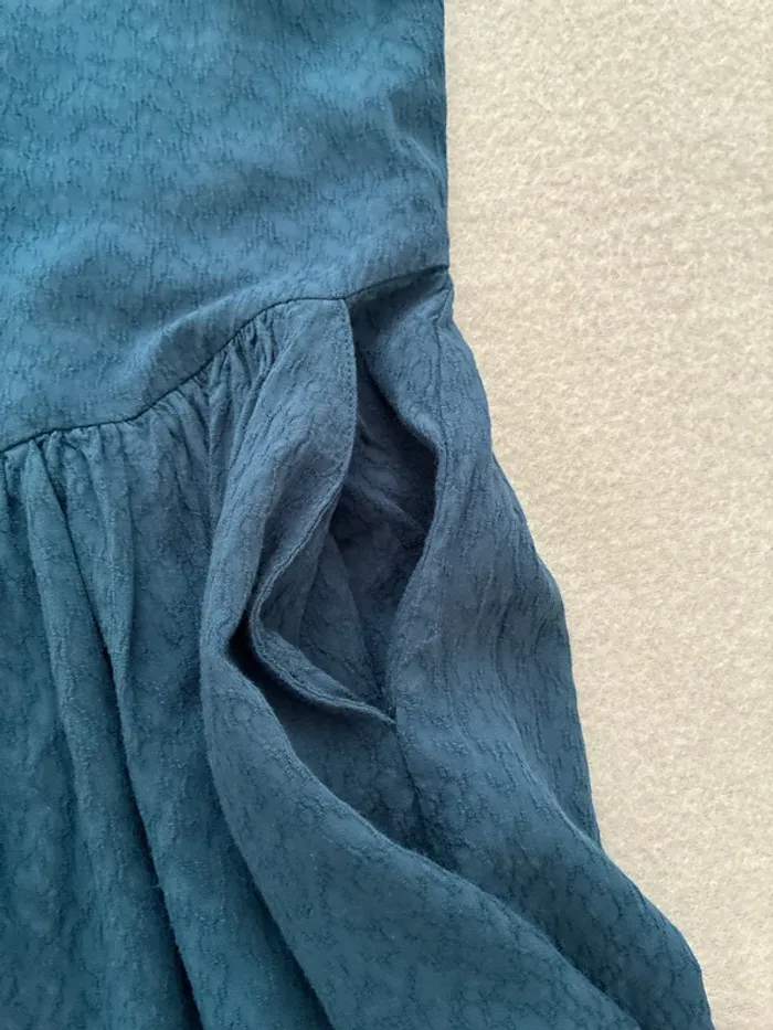 Robe bleu canard Bizzbee taille XS en très bon état - photo numéro 10