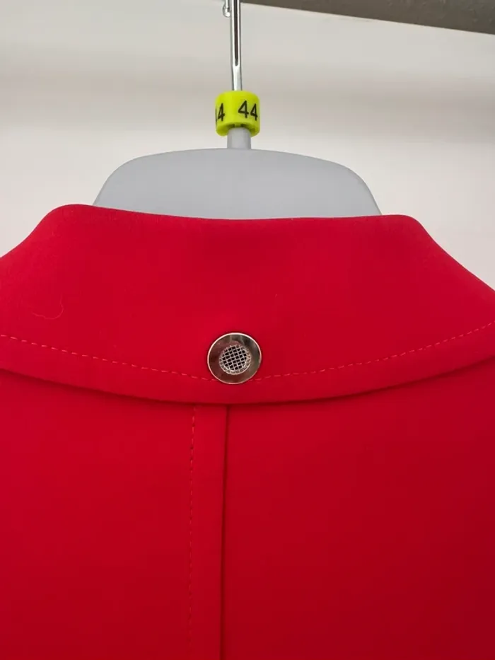 Veste de concours d’équitation equiline rouge x-cool - photo numéro 19