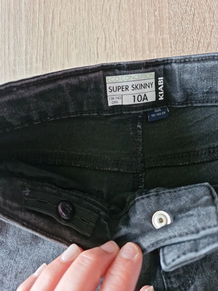 Jean super skinny noir kiabi - photo numéro 2