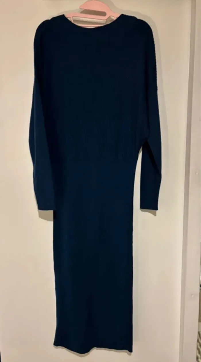 Robe pull bleu canard La City 💙 taille L – neuve - photo numéro 7