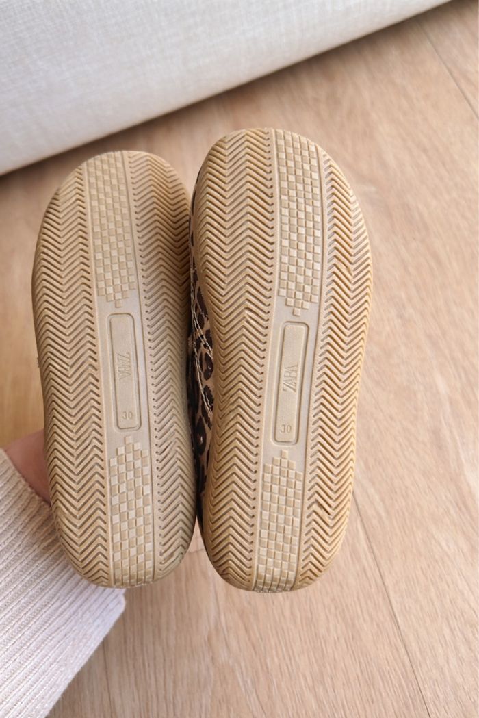 Baskets Zara fille T30 léopard NEUVES - photo numéro 4