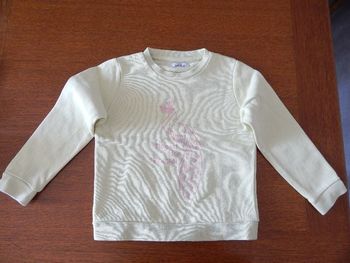 Pull fille jaune clair La Redoute