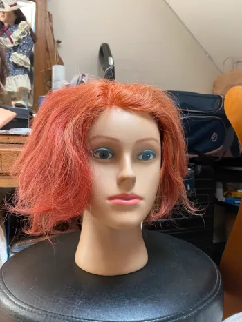 Tete coiffure coloré entraînement