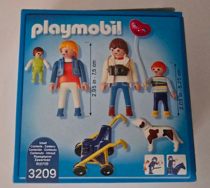 Playmobil 3209 : promenade famille  poussette avec un chien - photo numéro 5