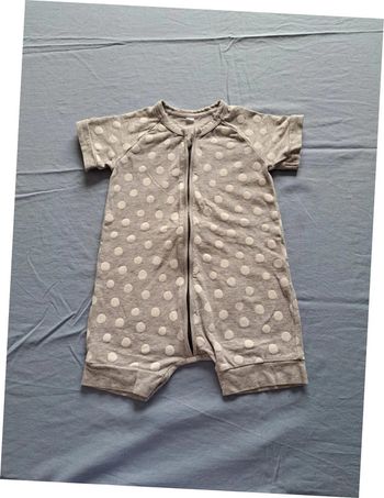 Combinaison Short DIM à fermeture éclair 12 mois