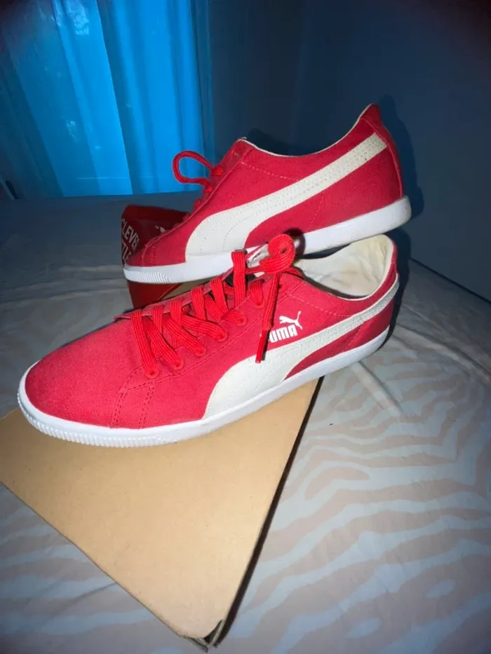 Basket puma rouge