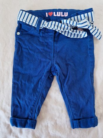Pantalon Lulu Castagnette taille 3 mois