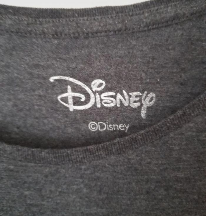T-shirt gris chiné taille 38 disney - photo numéro 3
