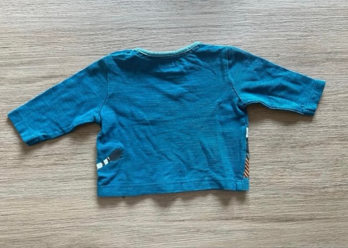 Teeshirt manches longues Kiabi 3 mois - photo numéro 2