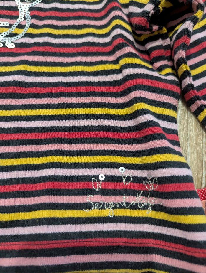 T-shirt manches longues 36 mois bébé fille Sergent major - photo numéro 4