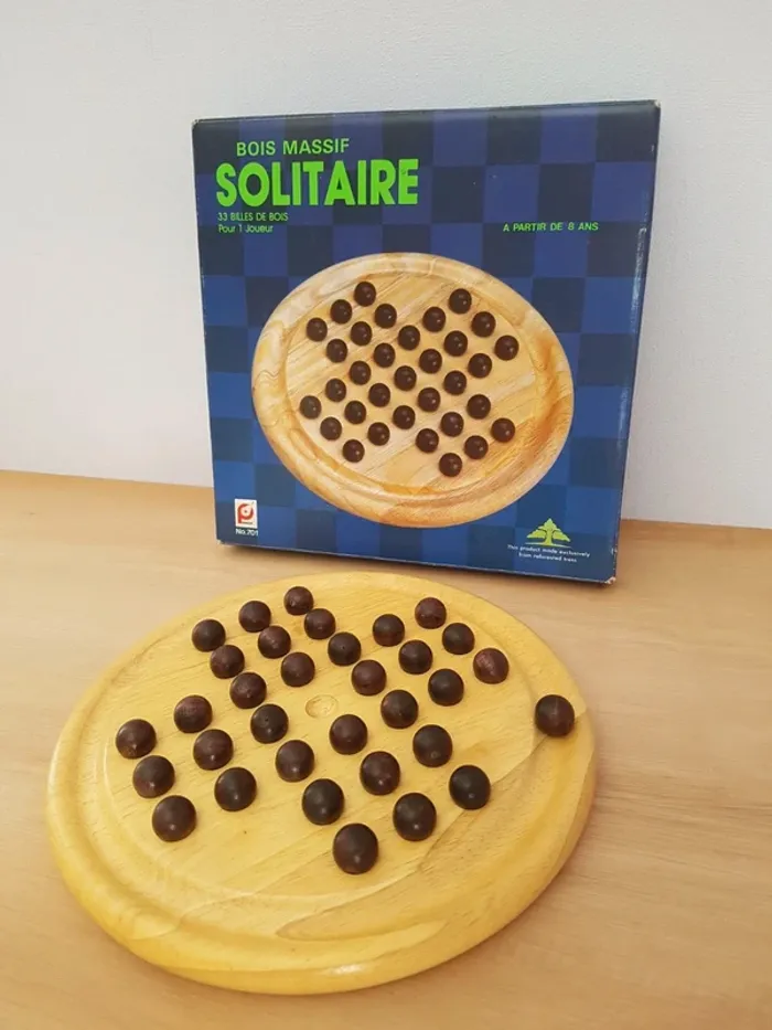 Pintoy, jeu en bois Solitaire - photo numéro 13