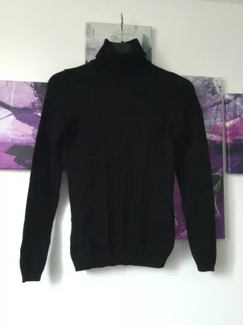 Pull noir col roulé Pimkie taille xs