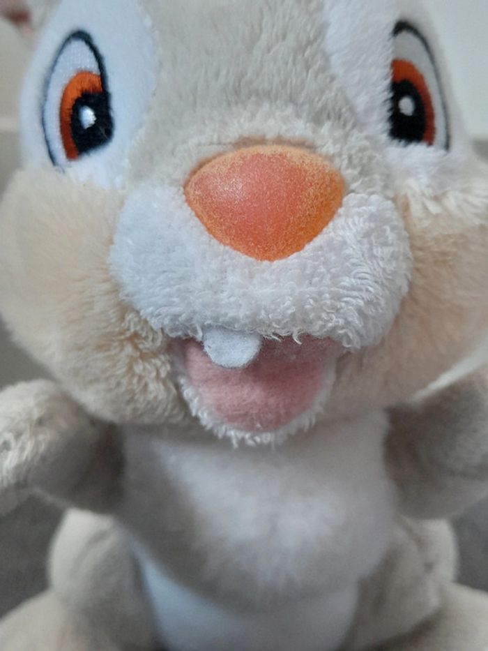 Peluche / doudou Disney Nicotoy Pan-pan Lapin Bambi - photo numéro 7