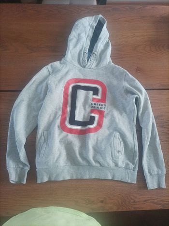 Pull capuche Creeks 14 ans