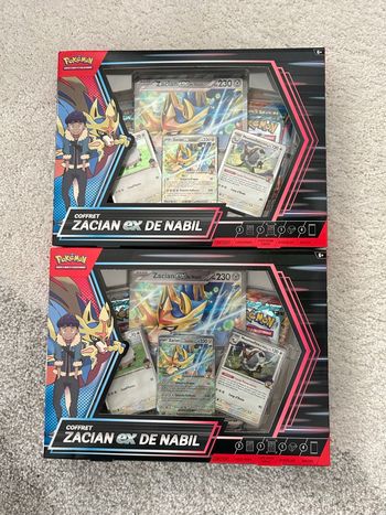 Coffret Pokémon Zacian Ex Nabil 
