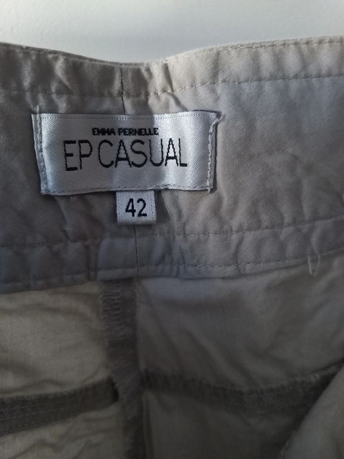 Pantalon crème - photo numéro 7