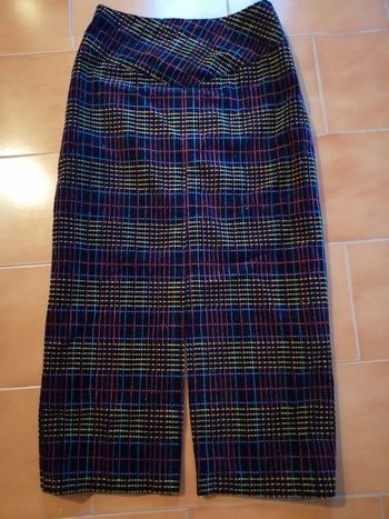 Jupe droite longue velours fin Taille 36/38 Faite par une couturière