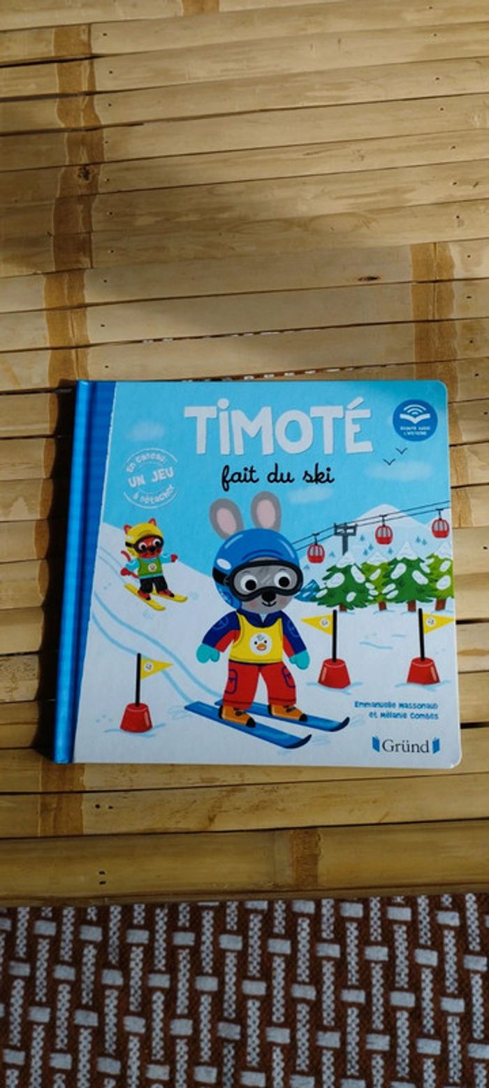 Livre Timoté fait du ski