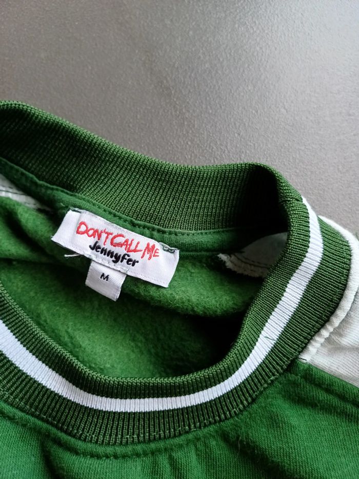 sweat vert foncé/blanc - photo numéro 2