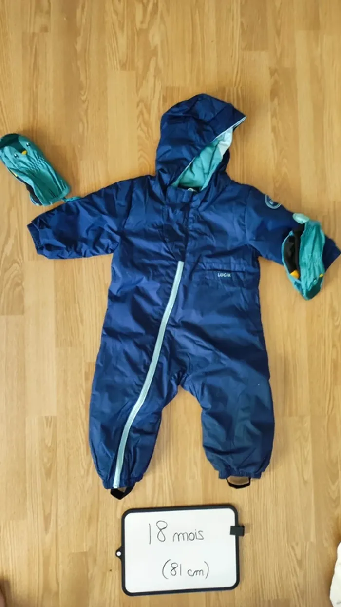 ensemble de ski taille 18 mois - photo numéro 3