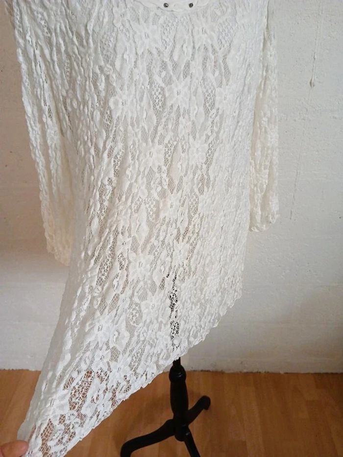 Pull dentelle tbe taille 42/44 - photo numéro 5