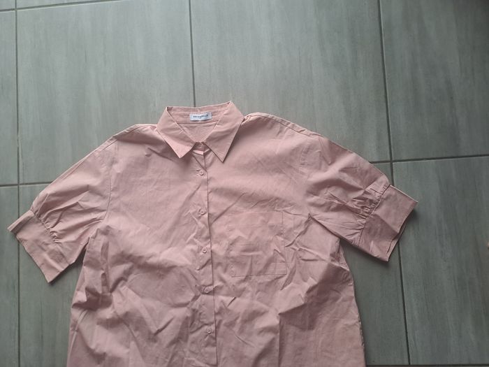 Chemise longue vieux rose Escandelle Taille Unique - photo numéro 2