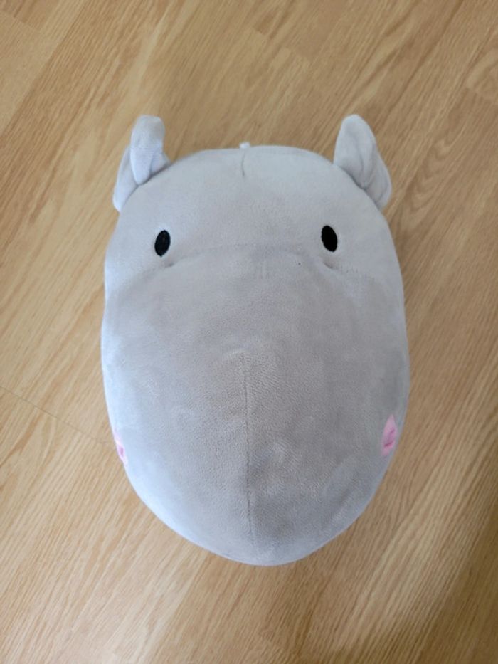 Peluche tête hippo mural
