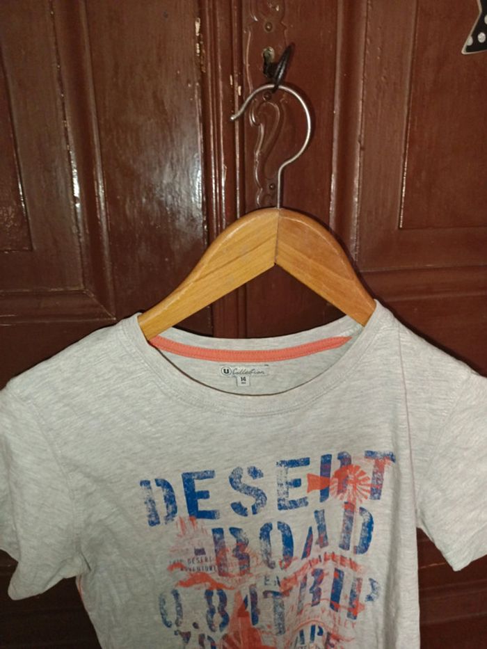 Tee-shirt manche courte 14 ans u - photo numéro 2